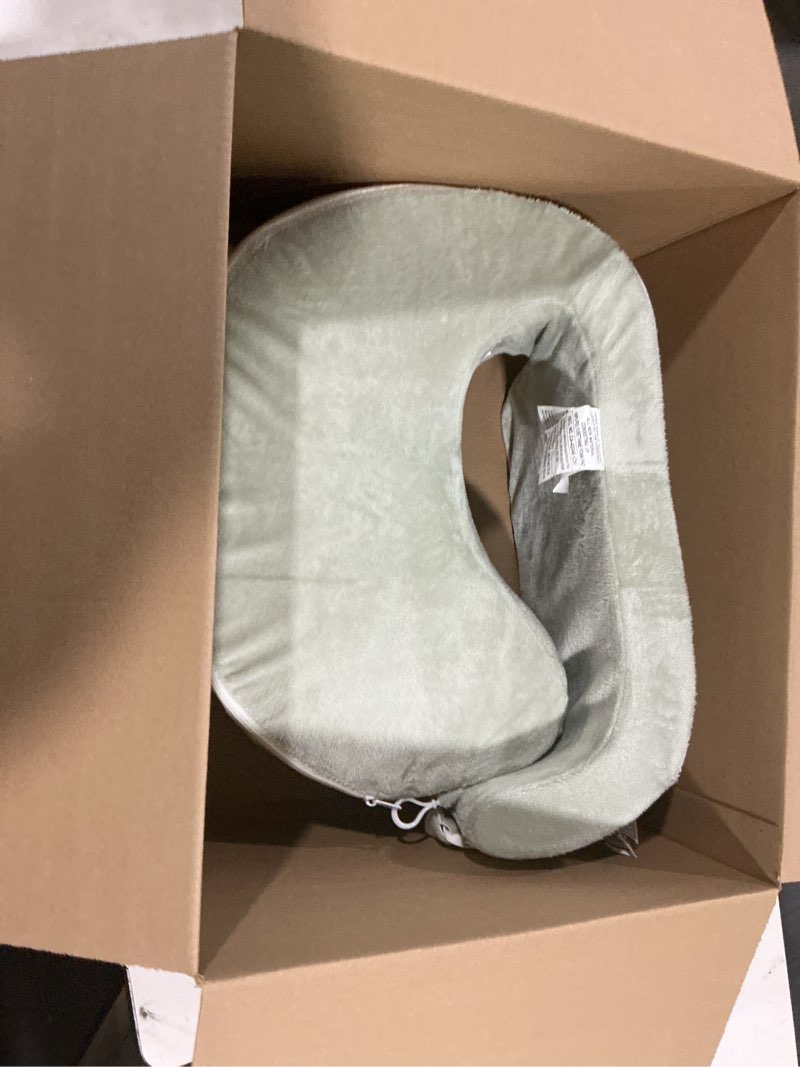 Condition photo showing Good Condition for my brest friend super deluxe nursing pillow - enhanced comfort & ergonomic breastfeeding pillow for ultimate support for mom & baby - adjustable and with handy side pocket, platinum platinum super deluxe