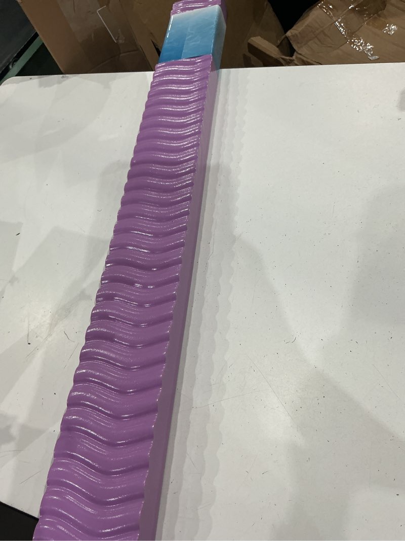 Condition photo showing Good Condition for vos liberty wavy pool noodle, soft buoyant foam float lavender secret 1