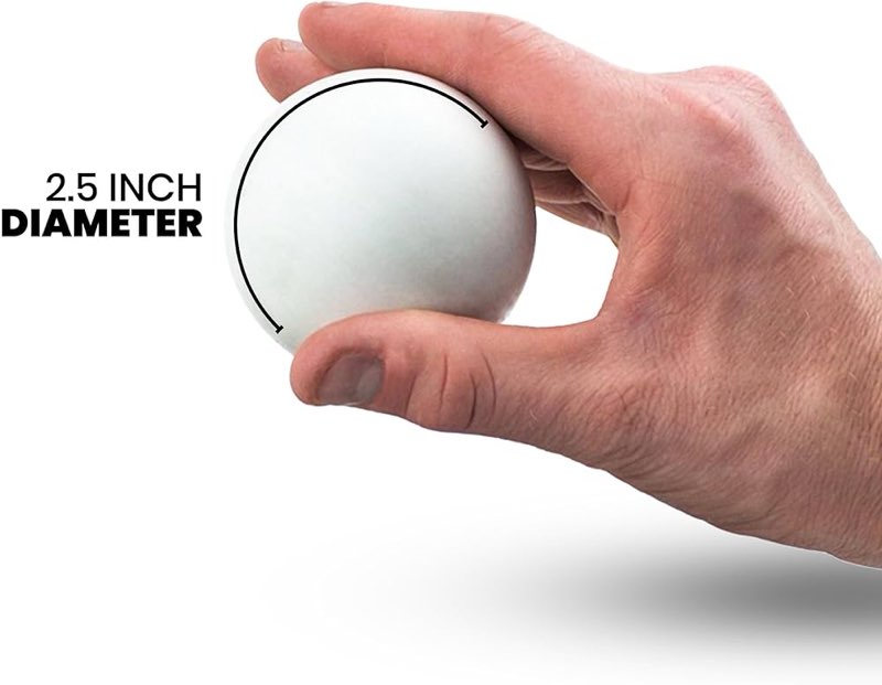 Case of 96 – Myoflex Therapy Massage Balls – Mixed Colors – Bulk Mesh Sets for Physical Therapy, Spo