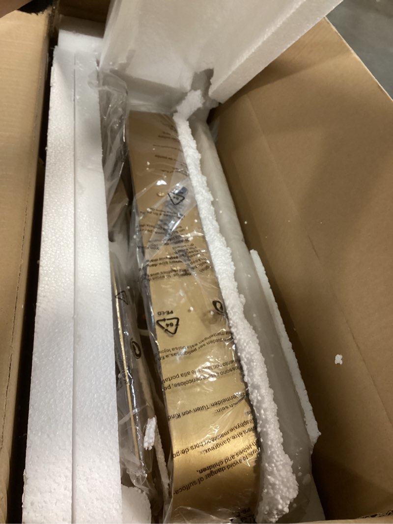 Condition photo showing Good Condition for Modern Gold Wall Sconces for Living Room, Marble Sconce Wall Light Fixtures for Bedroom, Alabaster Sconce Lighting for Entryway Bathroom, 1 Pack