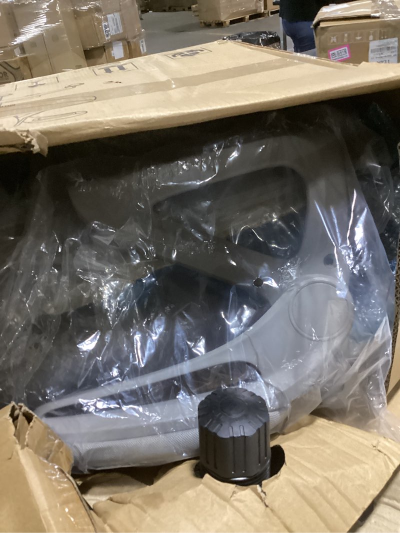 Condition photo showing Good Condition for ergonomic office chair: gray computer desk chair comfy gaming chair for adults - office chair with lumbar support & headrest - executive office rolling chairs for home work (grey)
