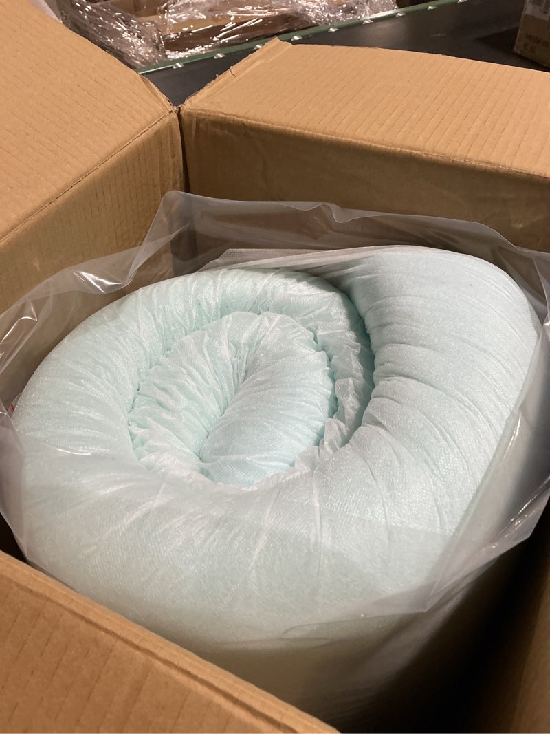 Condition photo showing As Is for Linenspa Memory Foam Mattress Topper, King Size - 2 Inch Gel Infused Memory Foam - Plush Feel - Cooling and Pressure Relieving - CertiPUR Certified King 2 Inch Classic Gel
