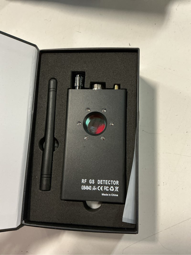 Condition photo showing Good Condition for Hidden Camera Detectors, Anti Spy Camera Finder, GPS Tracker Detector, Hidden Devices Detector for Airbnb, Hotels, Bathroom, Home, Office (Black)