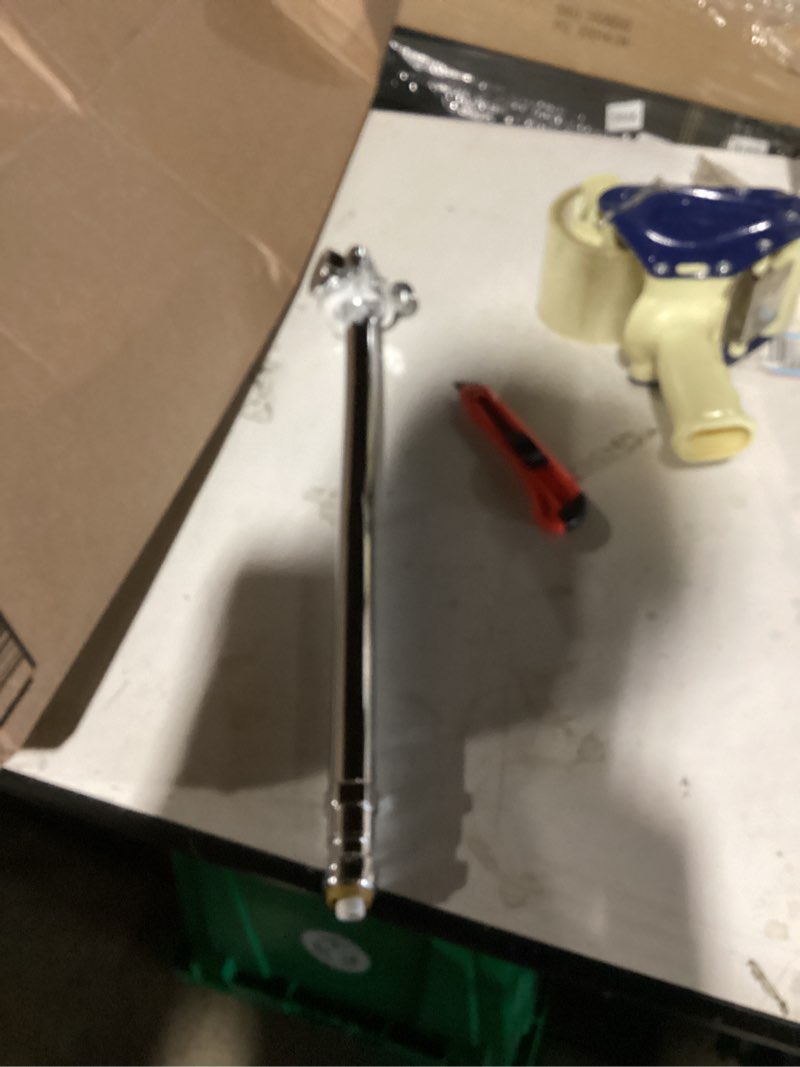 Condition photo showing Good Condition for sharkbite 15 inch frost free sillcock, 1/2 x 3/4 inch mht, push to connect brass plumbing fitting, pex pipe, copper, cpvc, pe-rt, hdpe, 24637lf 15 in. push to connect brass plumbing fittings