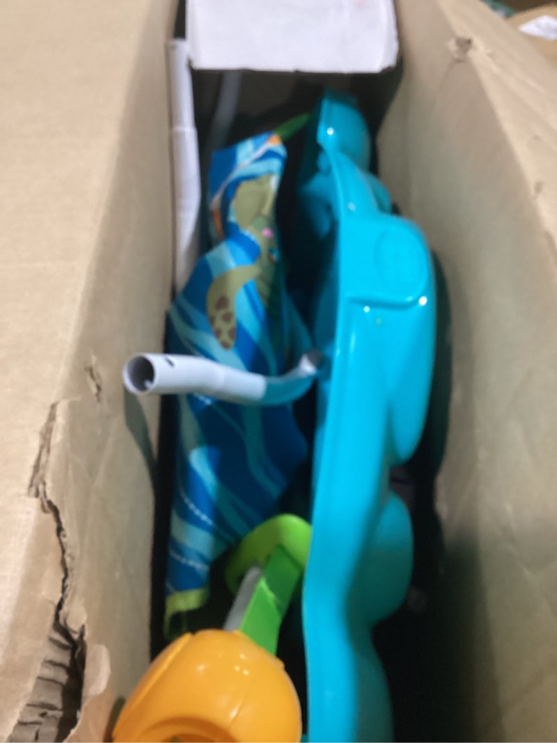 Condition photo showing As Is for Bright Starts Disney Baby Finding Nemo Sea of Activities Baby Activity Center Jumper with Interactive Toys, Lights, Songs & Sounds, 6-12 Months (Blue)