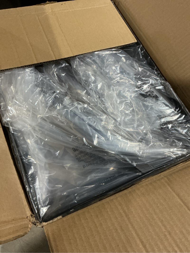 Condition photo showing Good Condition for 12 pack l18 x h 12" black heavy duty shelf brackets with screws metal shelf brackets shelf support angle brackets for shelves l brackets heavy duty floating shelf 12 pack-black 18''x12''