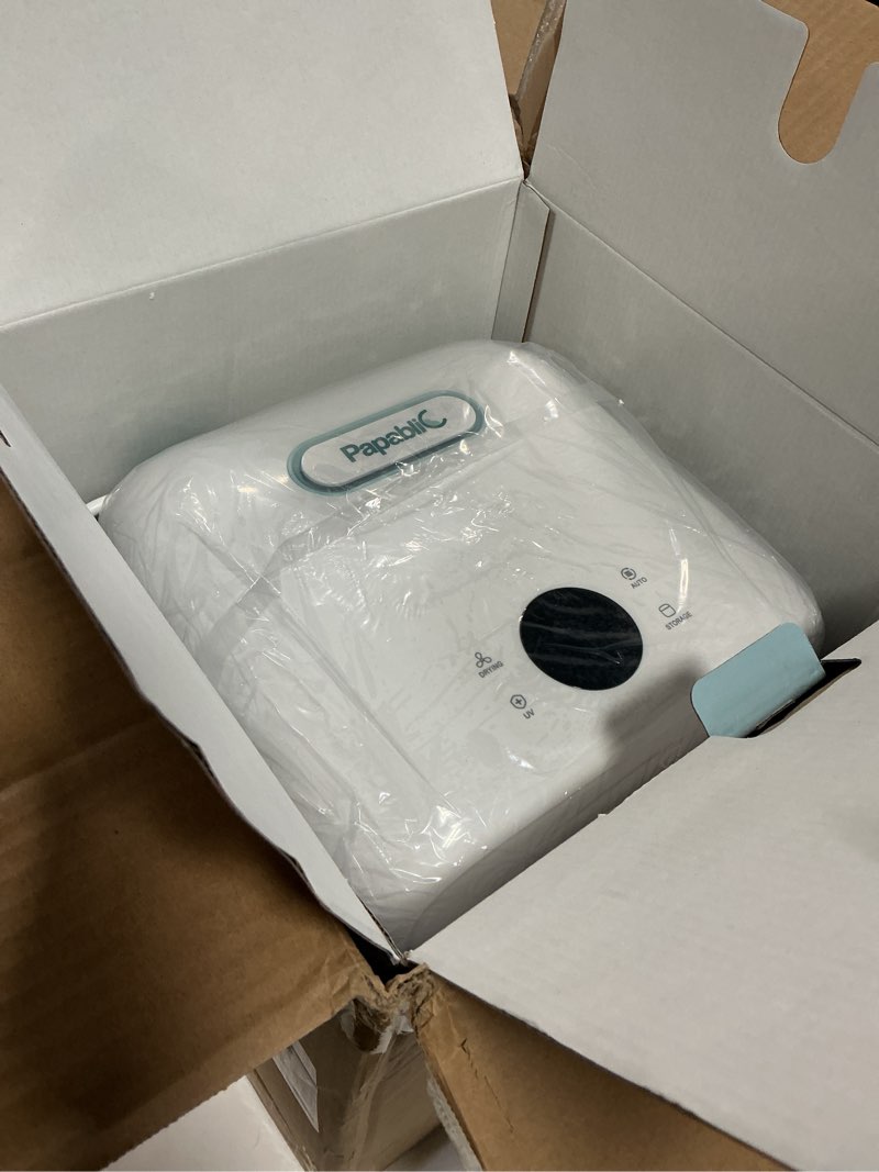 Condition photo showing Good Condition for Papablic 4-in-1 UV Light Sanitizer | UV-Clean Sanitizing and Dryer Pro | UV Sanitizer Box with Dual UV-C Lamps for Babies & Whole Family | Large Capacity | Touch Control