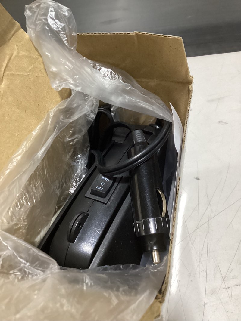 Condition photo showing Good Condition for Car Heater 12V, 2 in 1 Portable Car Heater for Vehicle Fast Heating Quickly Defrost Defogger Demiste