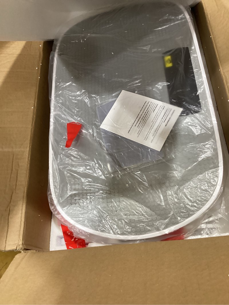 Condition photo showing Good Condition for merach vibration plate exercise machine, vibrating platform for lymphatic drainage weight loss muscle activation, full body home exercise equipment with led touch screen bluetooth pull cord