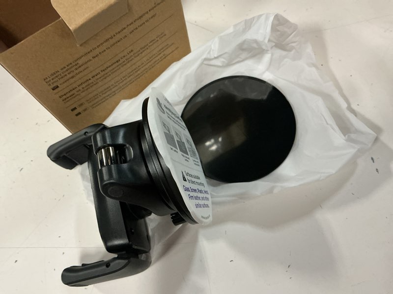 Condition photo showing Good Condition for lisen suction phone mount, [industry first] auto-adjusting phone holder suction, easy one touch suction cup phone mount cell phone mount car dash for iphone 17 pro max 16 15 14 galaxy s26 25 all cases