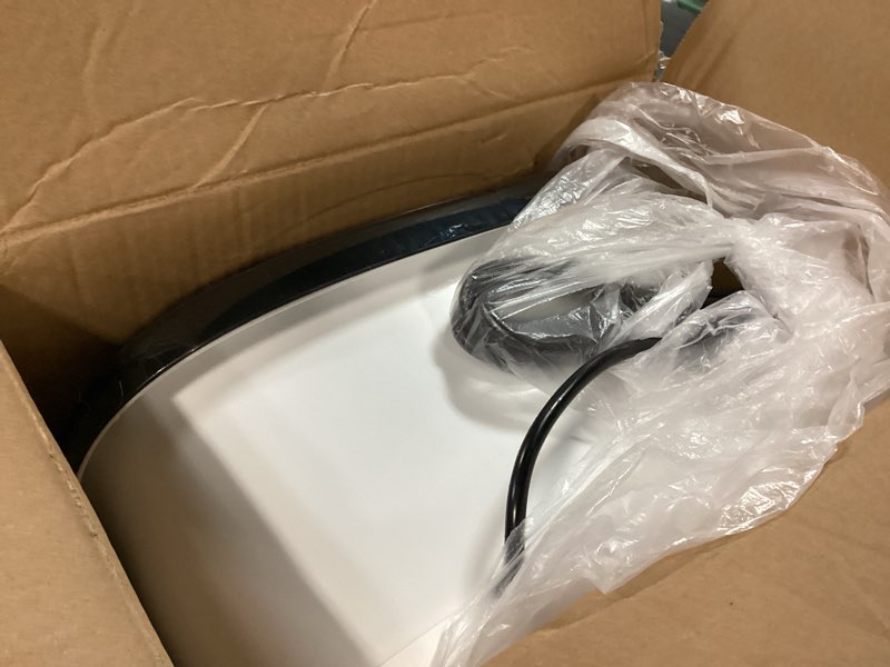 Condition photo showing Good Condition for Foot Spa Bath Massager with Heat, Epsom Salt,Bubbles, Vibration and Red Light, Tub for Stress Relief,Foot Soaker, Christmas Gifts Birthday Gifts for Mom Dad Women Men Her Him Black/White