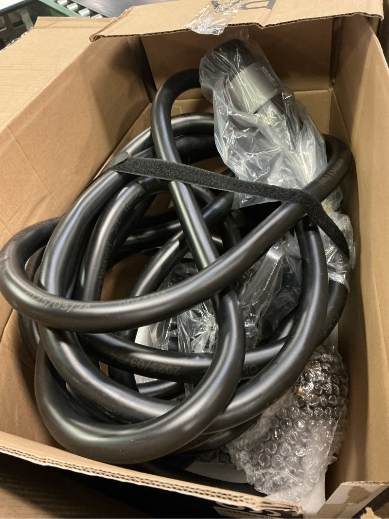 Condition photo showing Good Condition for QIAO Level 2 EV Charger, Up to 40A Electric Car Charger, Wi-Fi Bluetooth APP Enabled EVSE, 4.3in Display, 25ft Cable, NEMA 6-50 Plug Charge Station Compatible with All SAE J1772 EV Models Black