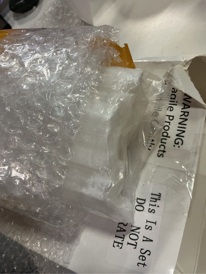 Condition photo showing New/Like New for tessco for you 50 pieces 3.2 to 4 inches selenite crystal wands selenite sticks white crystals and healing stones spiritual long healing crystals stick for reiki metaphysical energy witchcraft 50 3.2 to 4 inch