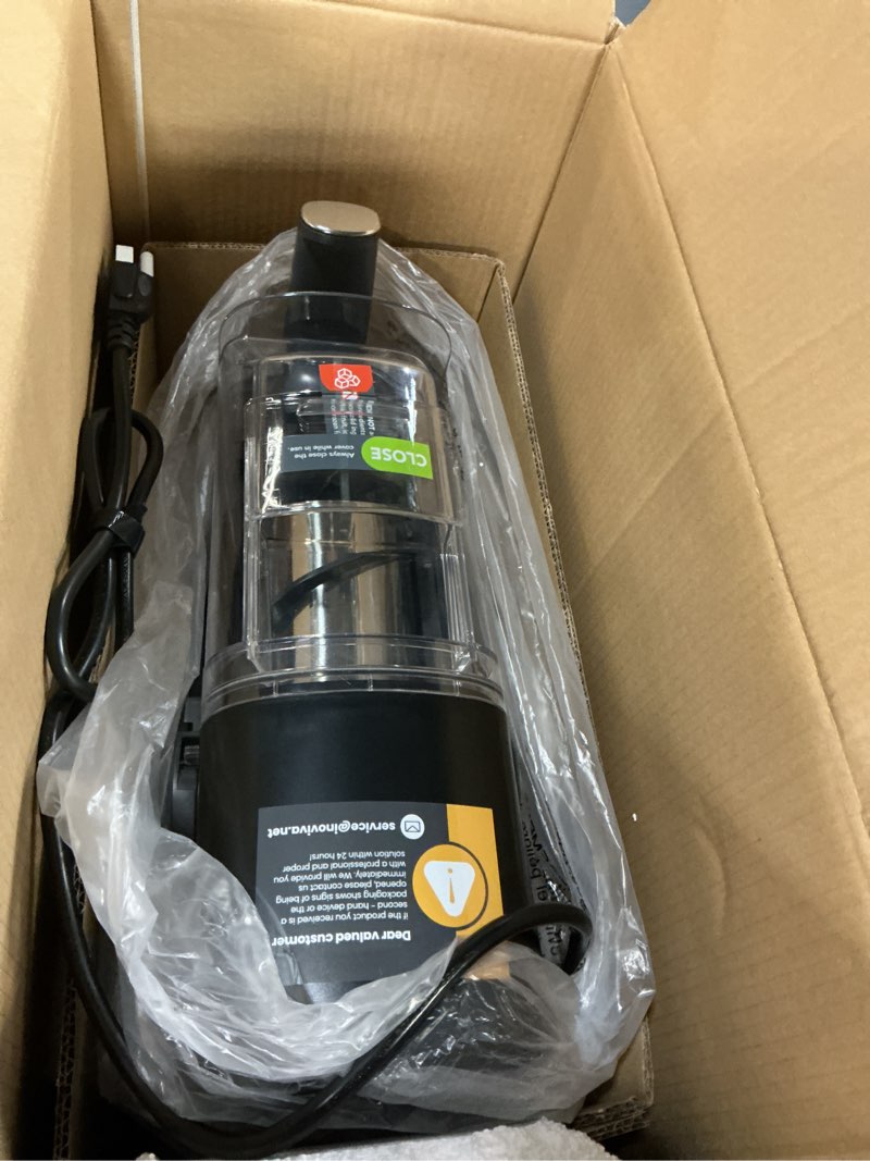 Condition photo showing Good Condition for Slushie Machine, No Ice Needed, 88 oz INOVIVA Slushy Machine for Home with Self-Cleaning Function, Professional Frozen Drink Maker, 5 Preset Programs, Frozen Margaritas, Frappés, Milkshake, and More