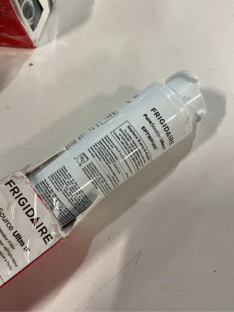 Condition photo showing Good Condition for frigidaire eptwfu01 puresource ultra ii refrigerator water filter, 1 count, white 1 pack