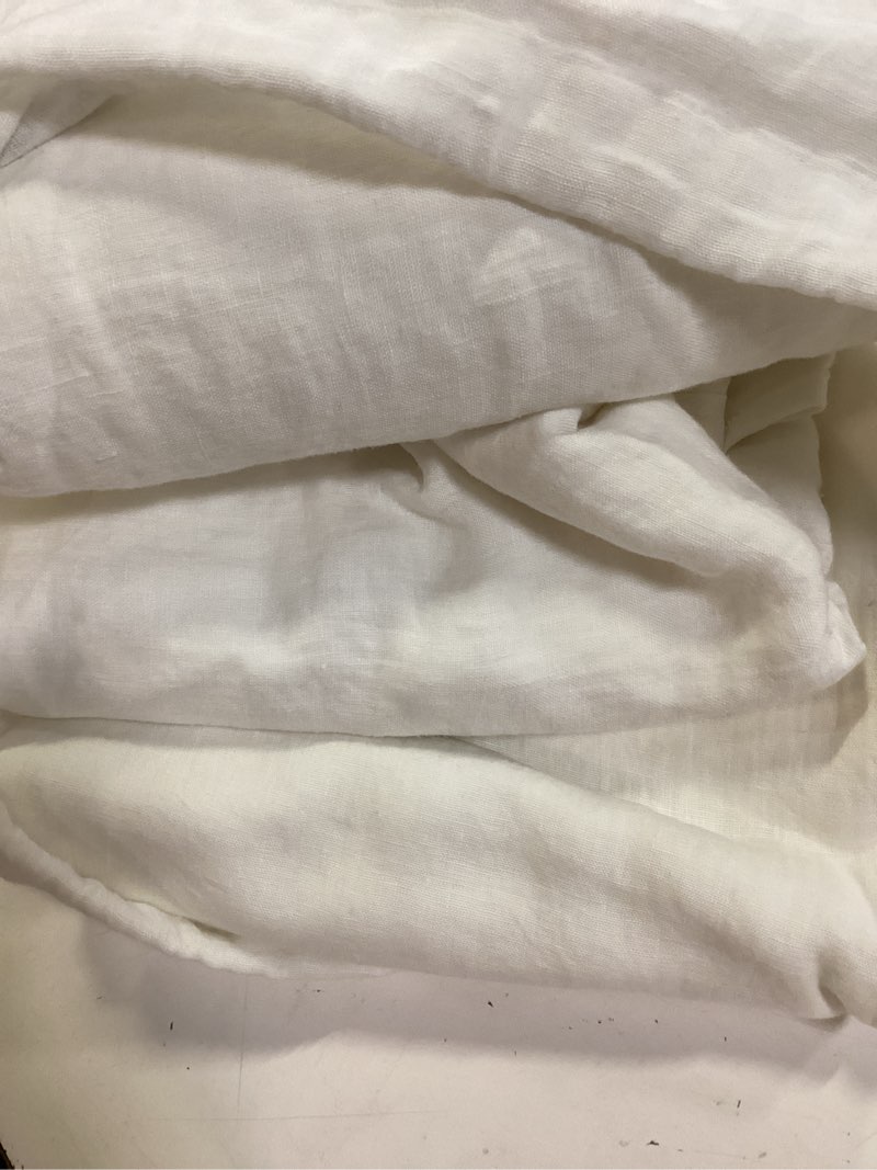 Condition photo showing Good Condition for belgian flax linen double flange duvet cover queen  king/cal