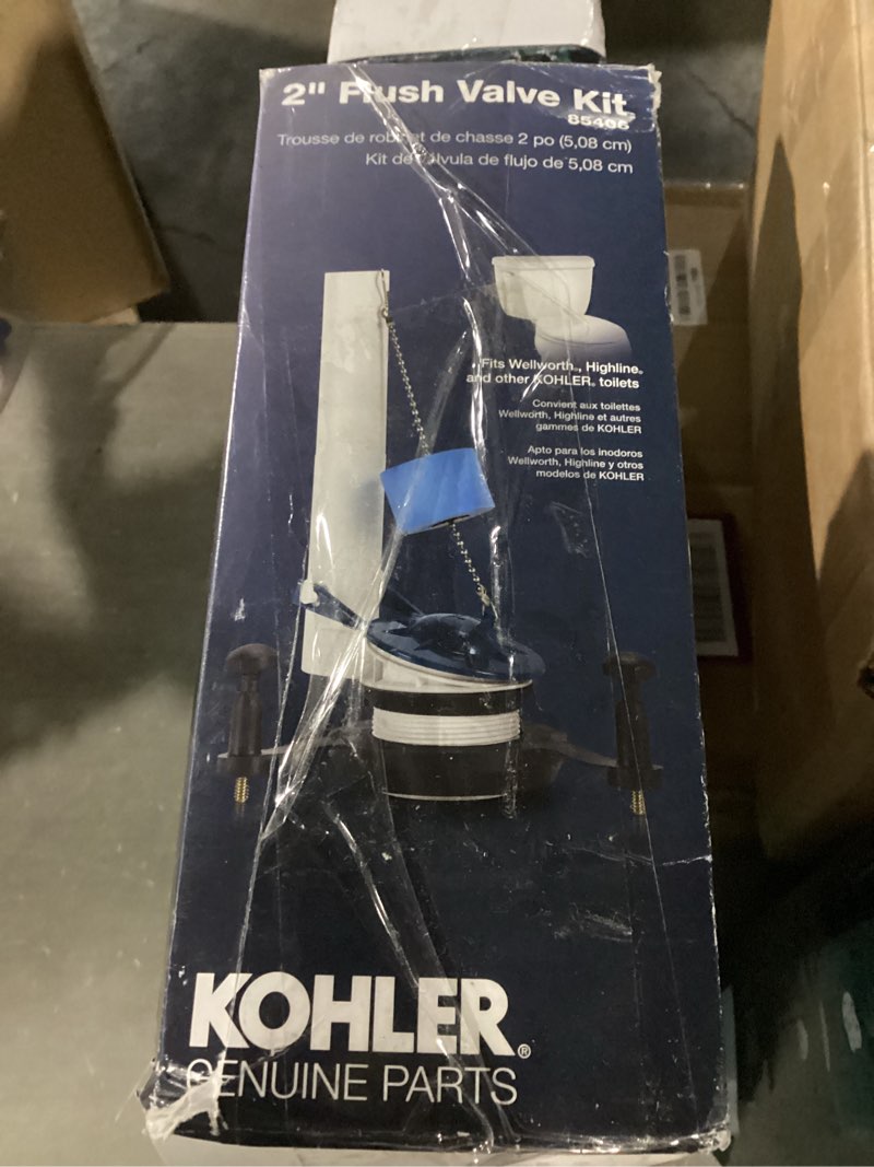 kohler part 85406 2" toilet flush valve kit, colors may vary