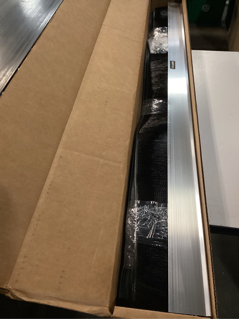 Condition photo showing New/Like New for xcluder x2 animal proof garage door seal kit; 12 ft. x 2in. x 2in. animal control retainer