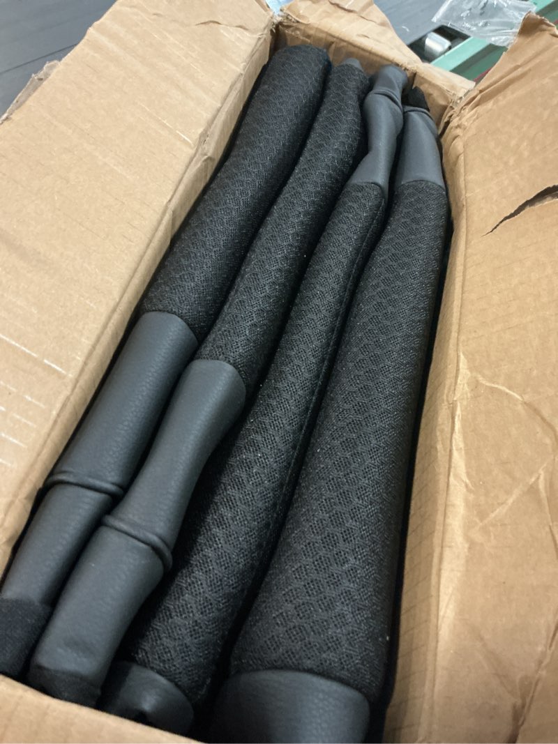 Condition photo showing Good Condition for Skechers Air-Cooled Memory Foam Seat Covers,Mesh Thick Car Seat Covers,Piping Leather Car Seat Covers Front Seats,Airbag Compatible,Automotive Comfort Universal FitMost Cars,Vans,Truck,SUV,Black Black and Black Two Front