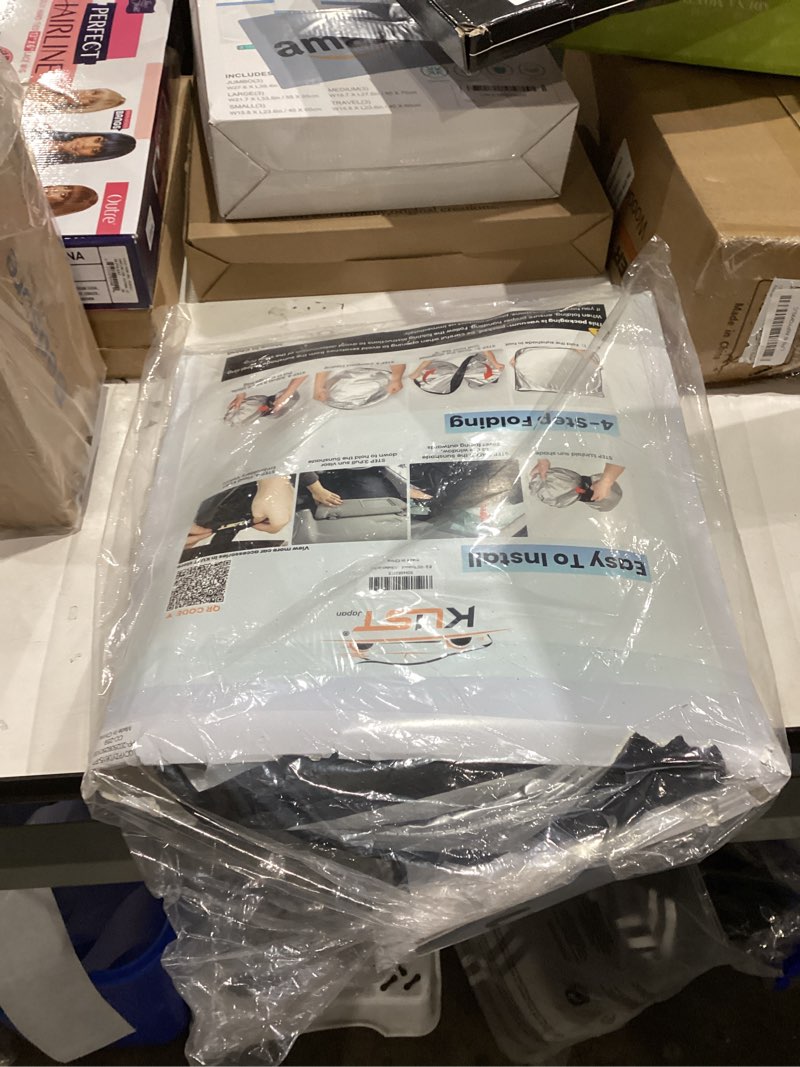 Condition photo showing As Is for KUST Windshield Sun Shade for 2024 2025 2026 Chevrolet Chevy Blazer EV & 2024 2025 2026 Honda Prologue & 2025 2026 Acura ADX (NOT for Chevy Blazer) Accessories Custom Fit Sunshade Sun Visor For | Blazer EV&Prologue&Acura ADX 2024-present