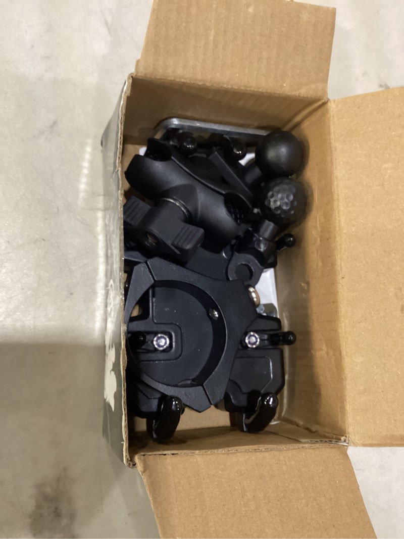 Condition photo showing Good Condition for utv phone mount-360 adjustable heavy duty phone holder 8 claws fits 1.75 to 2 inch round tube fits rzr maverick x3 ranger pioneer talon teryx mule for 4.0 to 7.2 inch cell phone (black)