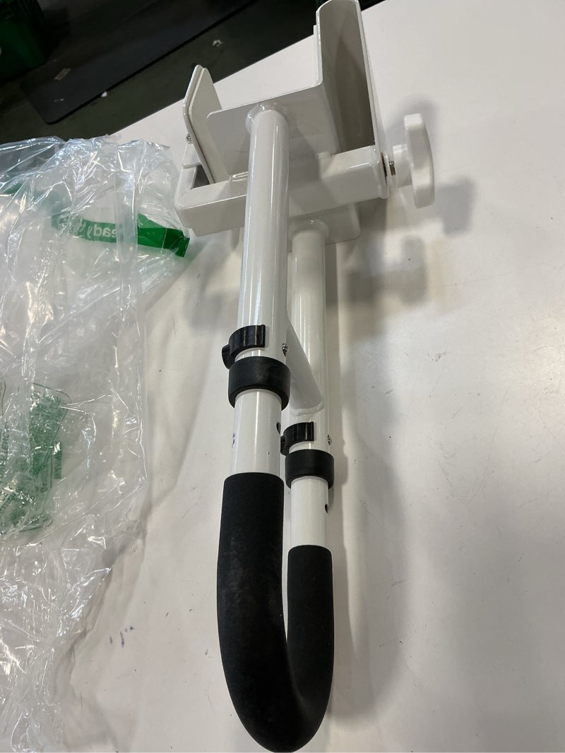 Condition photo showing As Is for Adjustable Bathtub Safety Rail: Shower Grab Bar Handle for Seniors, Elderly, Disabled, Fits 3.1 to 6.7 Inch Tub Walls, Bathroom Safety Bars with Non-Slip Grip, Supports 300 lbs Height Adjustable