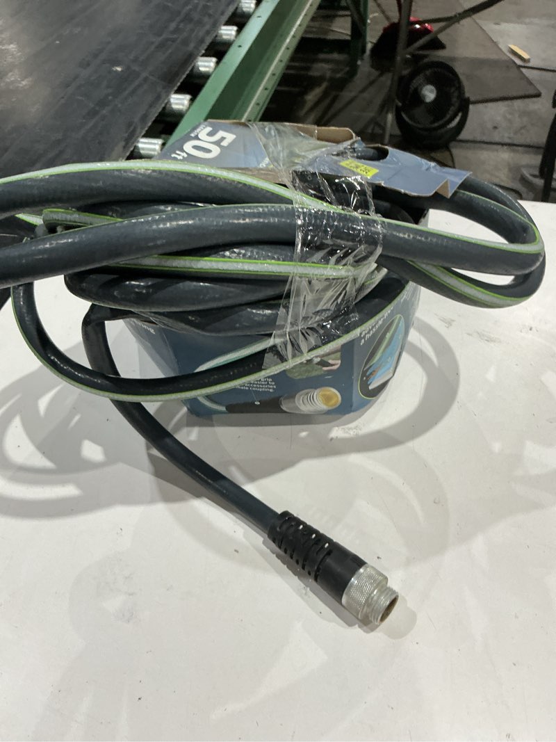 Condition photo showing As Is for teknor apex zero-g 5/8 in. d x 50 ft. l heavy duty garden hose