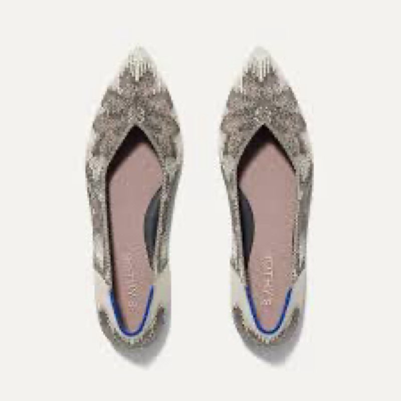 the point ii in opal | women's flats | rothy's  6 
