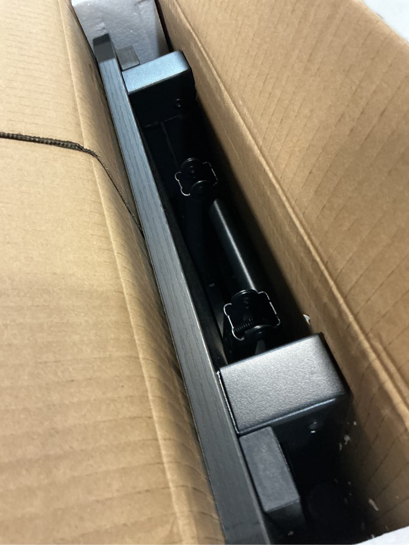 Condition photo showing Good Condition for TEMI Small Computer Desk Folding Table - 35.8" Foldable Office Desk, No Assembly, Perfect for Small Spaces in Bedroom, or Apartment, Portable Mini Desk or Study Table Compact Design, Dark Oak 35.8 Inch NO Power Outlets Dark Oak