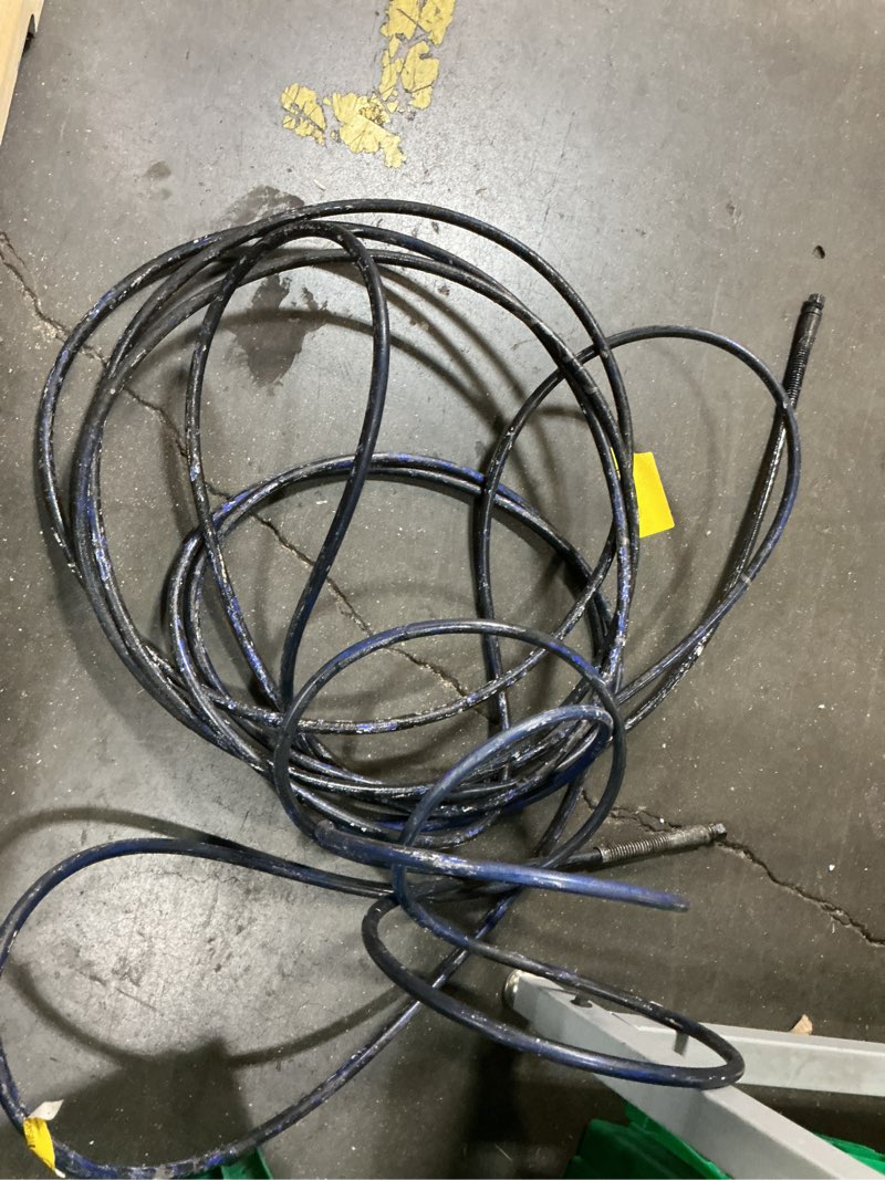 Condition photo showing As Is for lowes price 25 ft high pressure spray gun hose airless paint sprayer hose