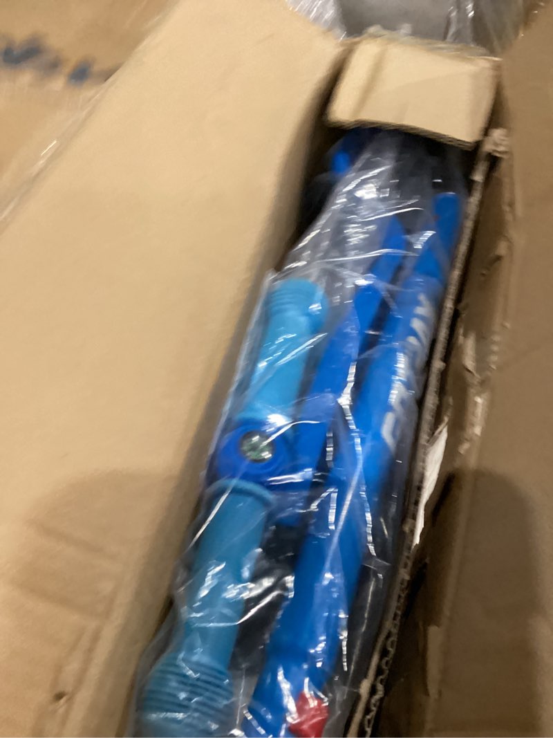 Condition photo showing Good Condition for Gotrax KS1 Kids Kick Scooter, LED Lighted Wheels and 3 Adjustable Height Handlebars, Lean-to-Steer & Widen Anti-Slip Deck, 3 Wheel Scooter for Boys & Girls Ages 2-8 and up to 110 Lbs Blue