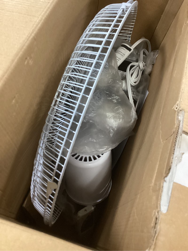 Condition photo showing Good Condition for Comfort Zone CZ16WR-EC 16-inch Quiet 3-Speed Wall Mount Fan with Remote Control, Timer and Adjustabl