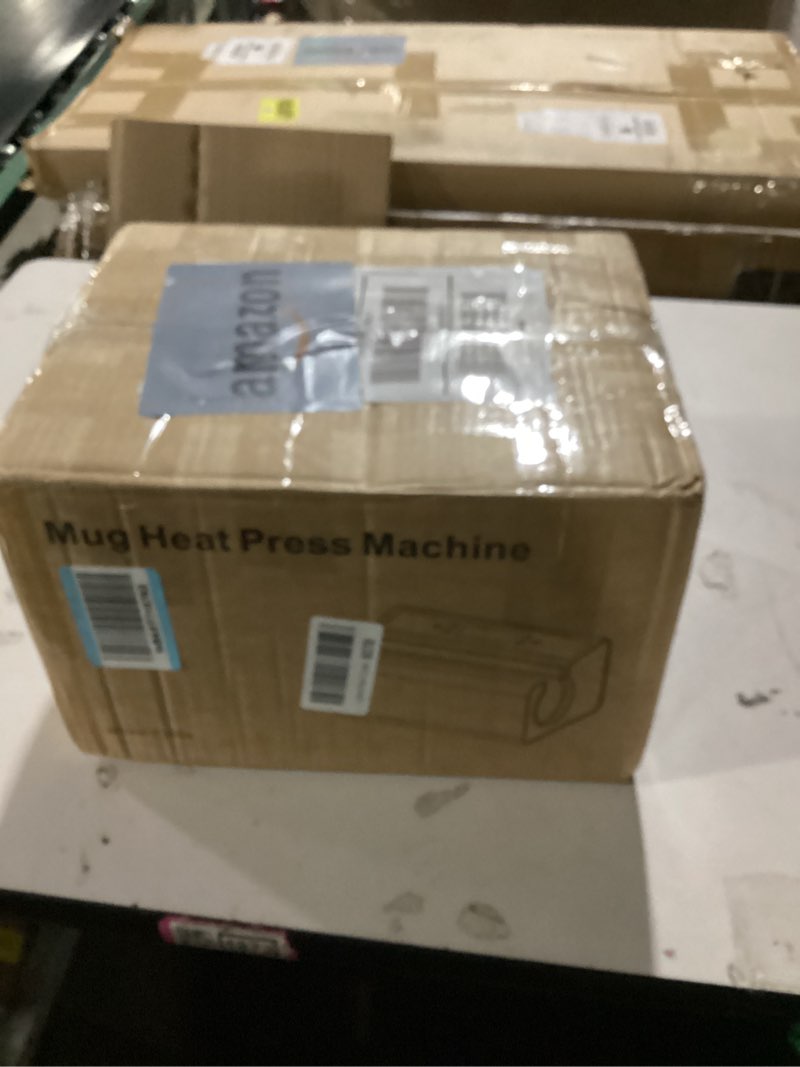 Condition photo showing New/Like New for curecure auto tumbler heat press machine, fast and evenly heat-up, adjust temperature and time, auto shut-off, mug heat press use for 11-30oz sublimation tumblers, mugs, water bottle, glasses
