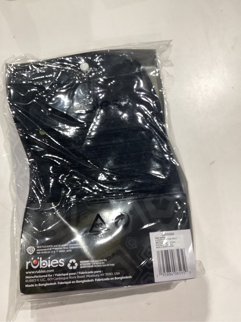 Condition photo showing New/Like New for Rubies Beetlejuice: Lydia Deetz Wig for Adults, Women's No Size