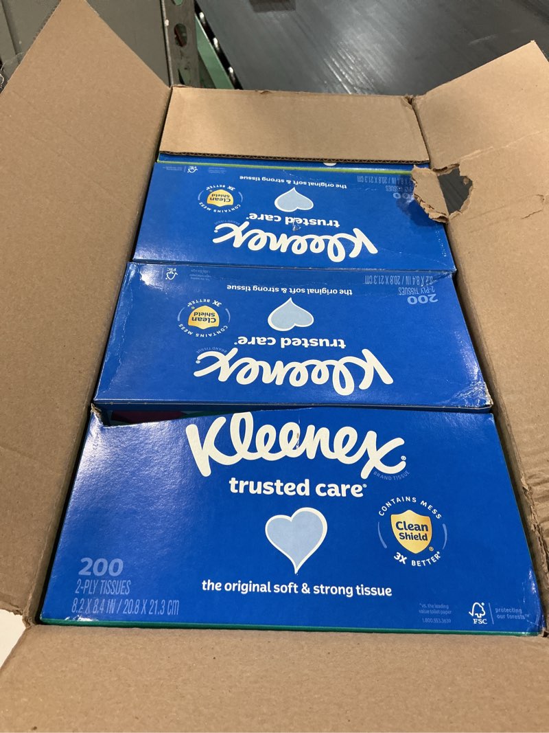 Condition photo showing Good Condition for Kleenex Trusted Care Facial Tissue - 8pk/200ct