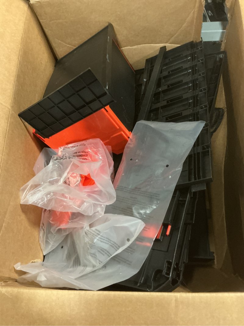 Condition photo showing As Is for Similar Play Platoon Storage Rack for Nerf Gun Storage & Nerf Accessories, Sturdy Wood Construction, Dart Holder & 6 Toy Gun Holder for Wall with Pegboard Wall Organizer - Includes 20 Pegs