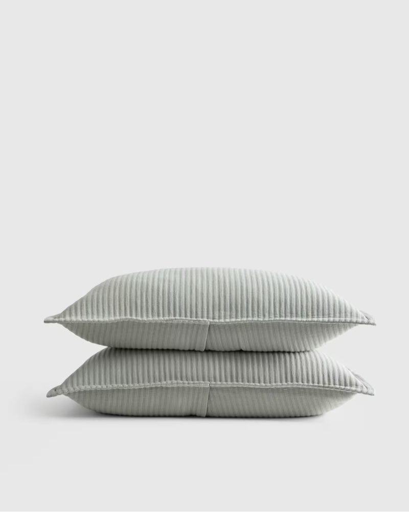 Organic Cotton Matelasse Sham Set, Standard