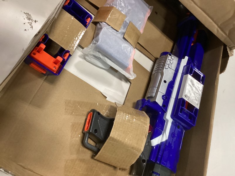 Condition photo showing Good Condition for NERF Rampage N-Strike Elite Toy Blaster with 25 Dart Drum Slam Fire for Kids, Teens, & Adults (Amazon Exclusive)