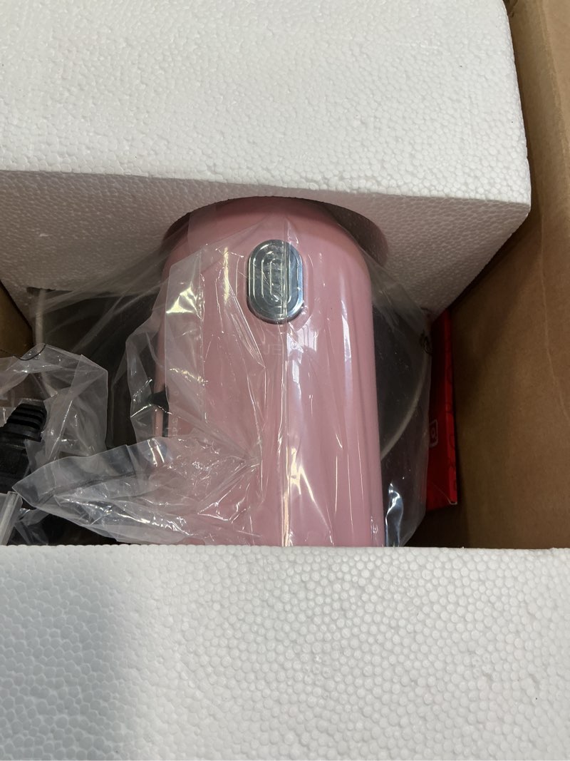 Condition photo showing Good Condition for Dash Stand Mixer (Electric Mixer for Everyday Use): 6 Speed Stand Mixer with 3 Quart Stainless Steel Mixing Bowl, Dough Hooks & Mixer Beaters for Dressings, Frosting, Meringues & More - Pink