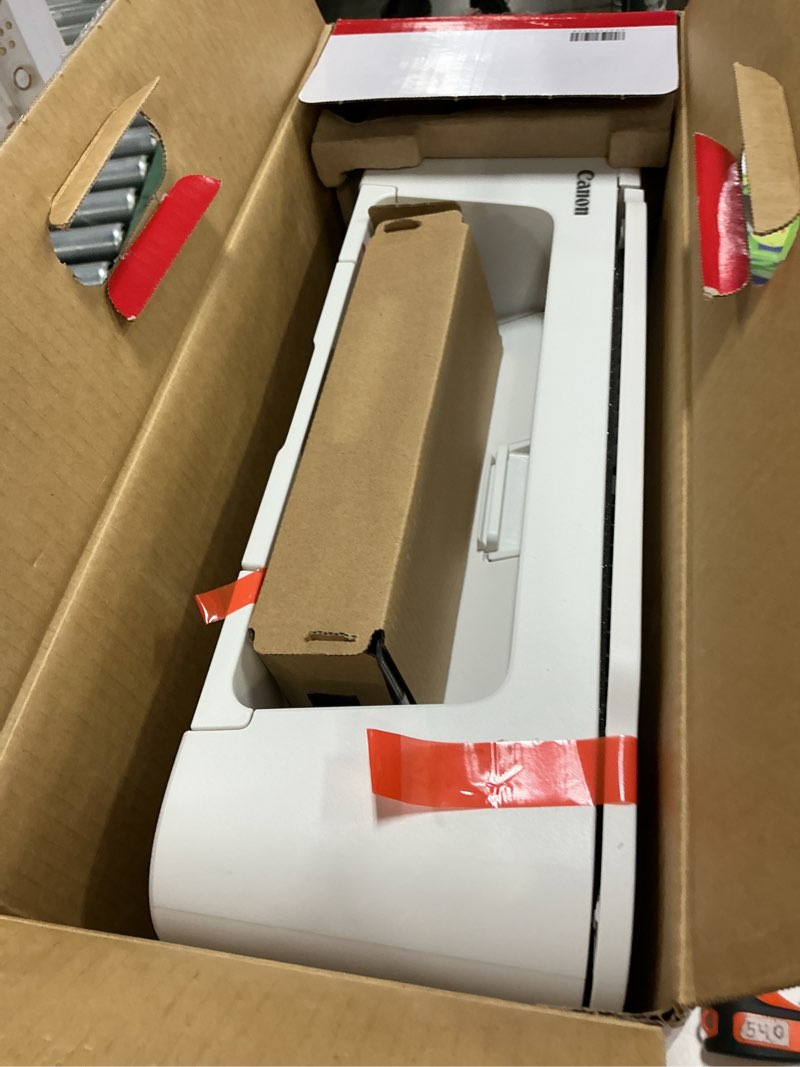 Condition photo showing As Is for pixma ts3722 wireless all-in-one home printer with scanner and copier, with pg-275 and cl-276 inks