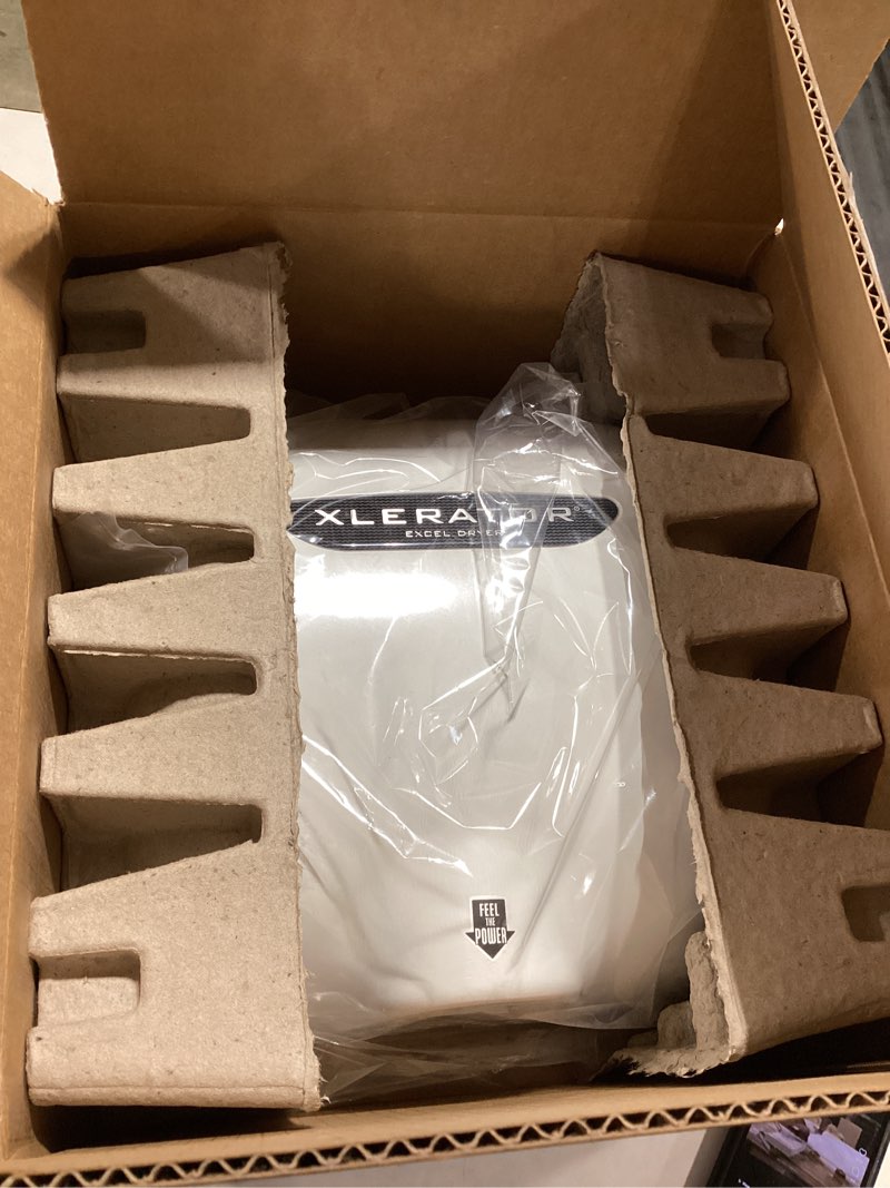 Condition photo showing As Is for XLERATOR XL-BW-1.1N-110-120V 12.5 Amps 120V White Thermoset (Bmc) Hand Dryer, 12.68" x 11.75" x 6.68"