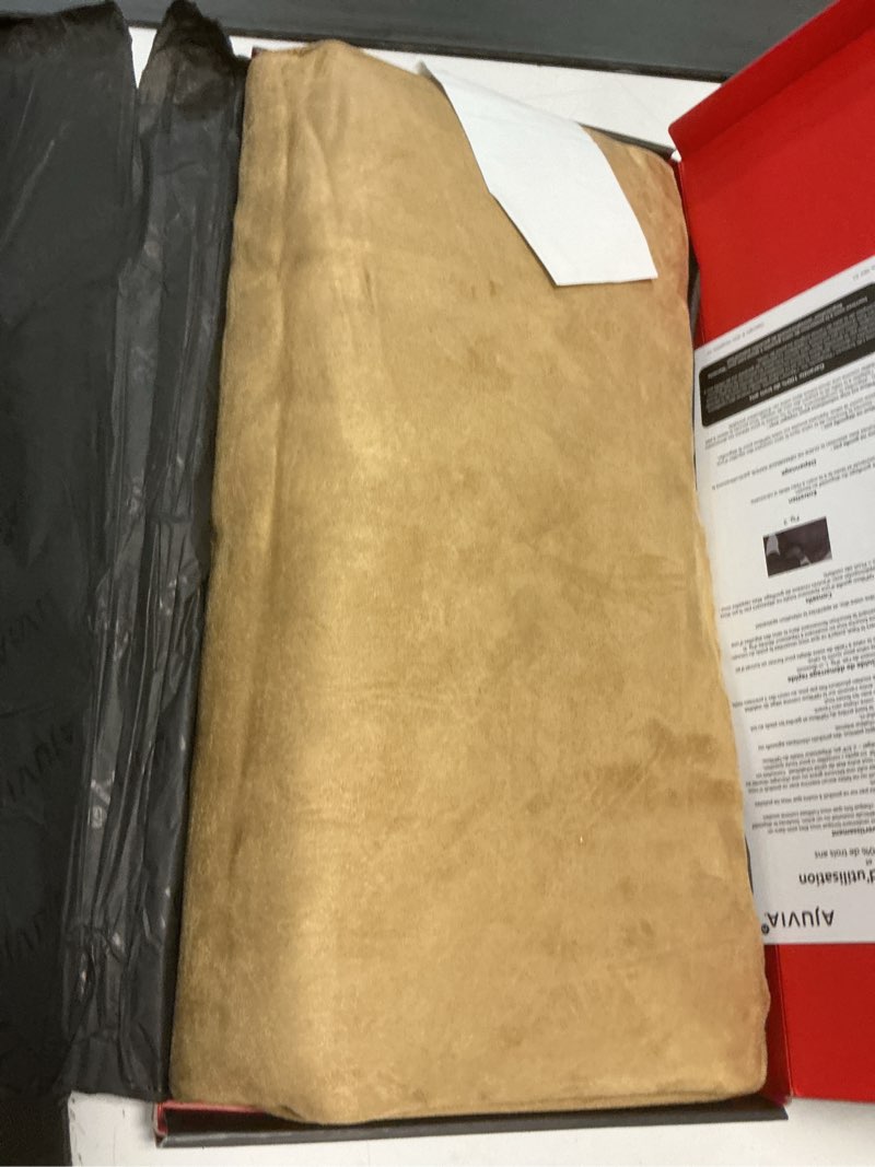 Condition photo showing New/Like New for QiPillow - Pain Relieving Ergonomic & Orthopedic Back Lumbar & Posture Support Seat Throw Pillow for Chair, Couch, Bed (Camel)