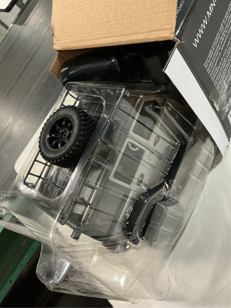 Condition photo showing Good Condition for 1/12 rc rock crawler, mn-128 wrangeler style rc jeep pickup truck, 2.4ghz rc crawler 4x4 remote control off road climbing car rtf with upgraded chassis gray