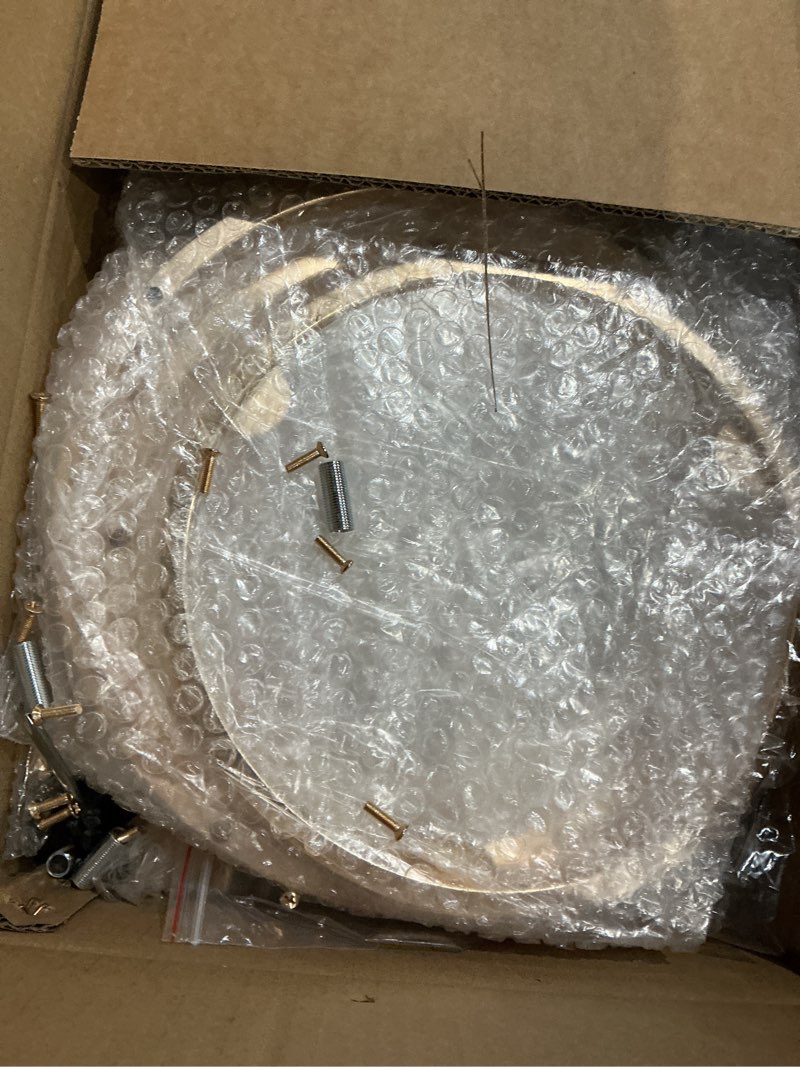 Condition photo showing As Is for 3PCS Cylinder Pedestal Stands for Parties, Gold Metal Plant Round Cylinder Stands for Party Flowers, Display Columns Pedestal Stand Cylinder Tables for Vases Birthday Party Backdrop Decorations