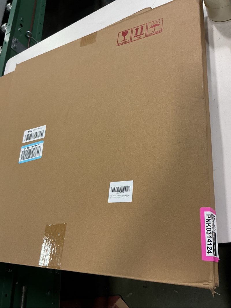 Condition photo showing New/Like New for Wood 20x20 Frame Gold, Ornate Natural 20x20in Poster Picture Frame, Modern Golden 20 x 20inch Gallery Wall Photo Frame with HD Plexiglass, Horizontal Vertical Wall Mounting Display 1pcs Gold 20x20