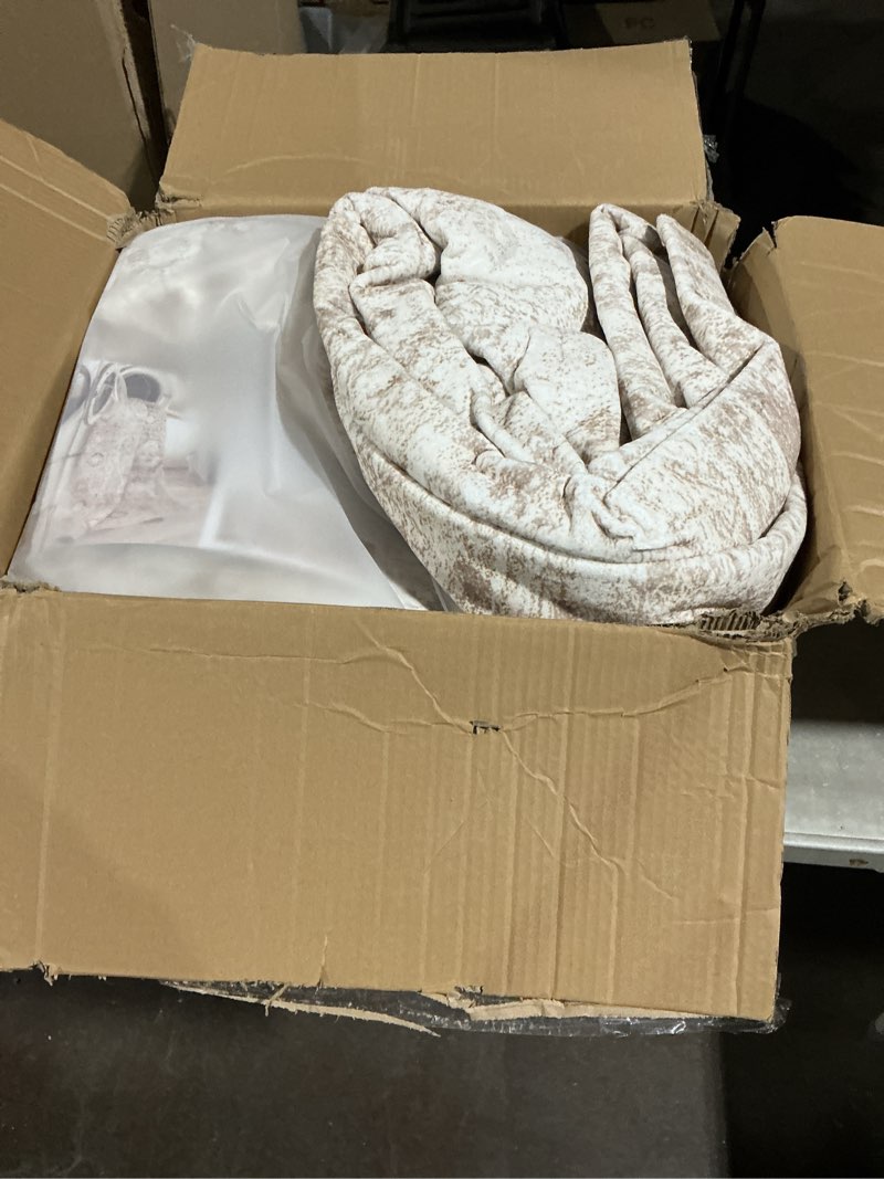 Condition photo showing As Is for 10x14 Area Rugs for Living Room, Non Slip Machine Washable Vintage Rugs, Low Pile Lightweight Large Rug for Bedroom, Dining Room, Home Office Beige Beige 10' x 14' (Rectangular)