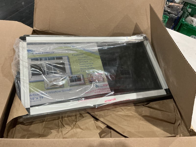 Condition photo showing Good Condition for fenestrelle expandable window screen - horizontal (10" h x 19" - 36" w), 2 pack of small adjustable window screens, perfect replacement screen for window, window net screen and window screen mesh