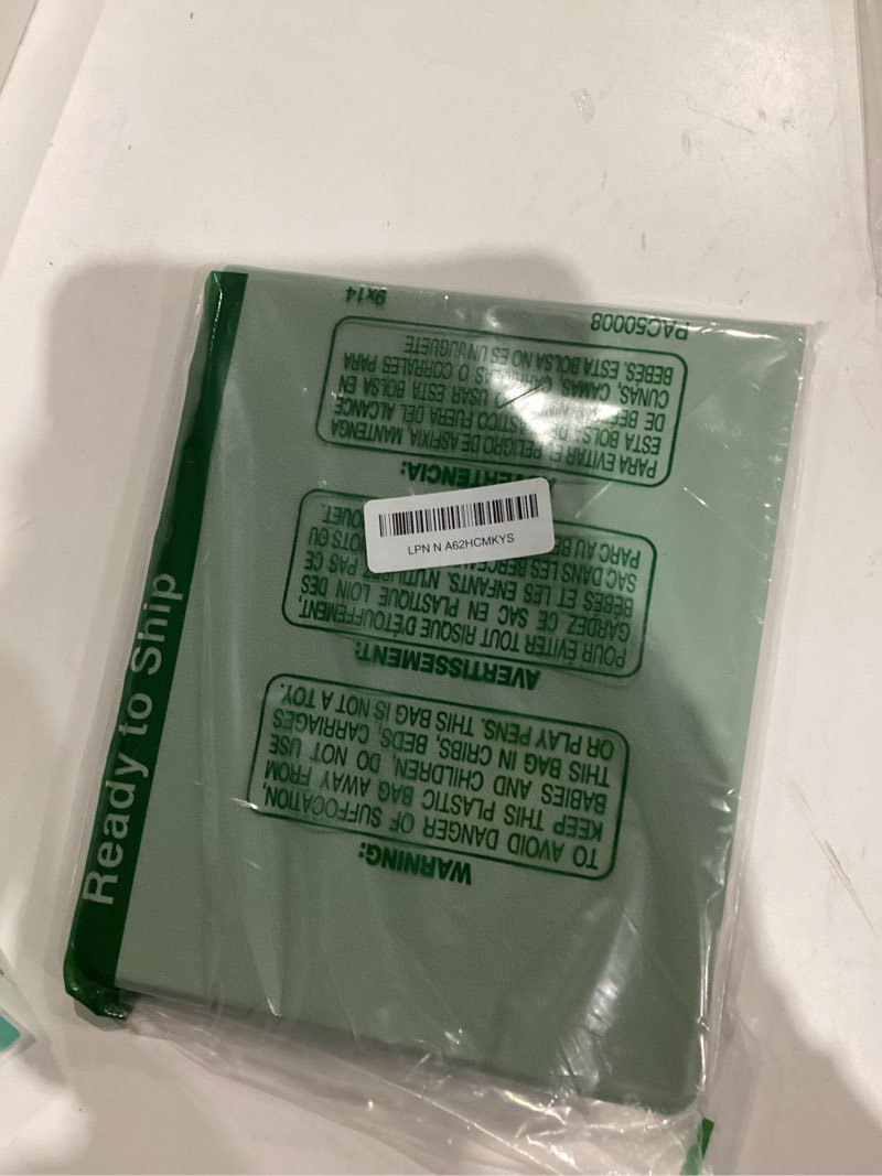 Condition photo showing item condition for CoBak Case for 11" Kindle Scribe 3rd Generation 2025, Kindle Scribe Colorsoft with Two Viewing Angles - All New PU Leather Cover with Auto Sleep Wake, Pen Holder. Sage Green For 11" Kindle Scribe 2025 *Sage Green