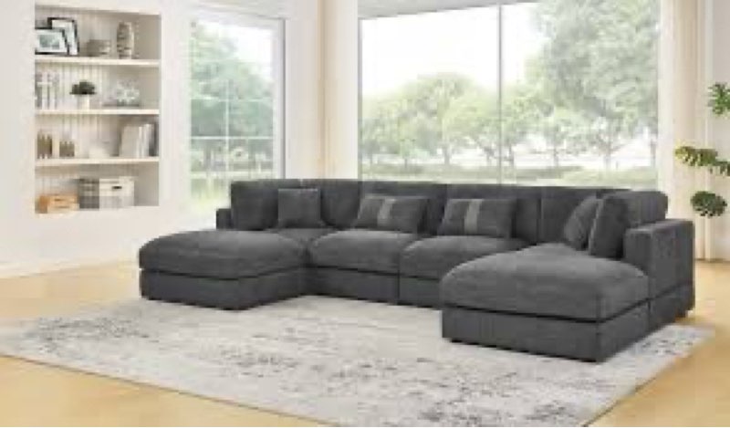 ( incomplete. Corner piece). Luxecloud Modular Sectional