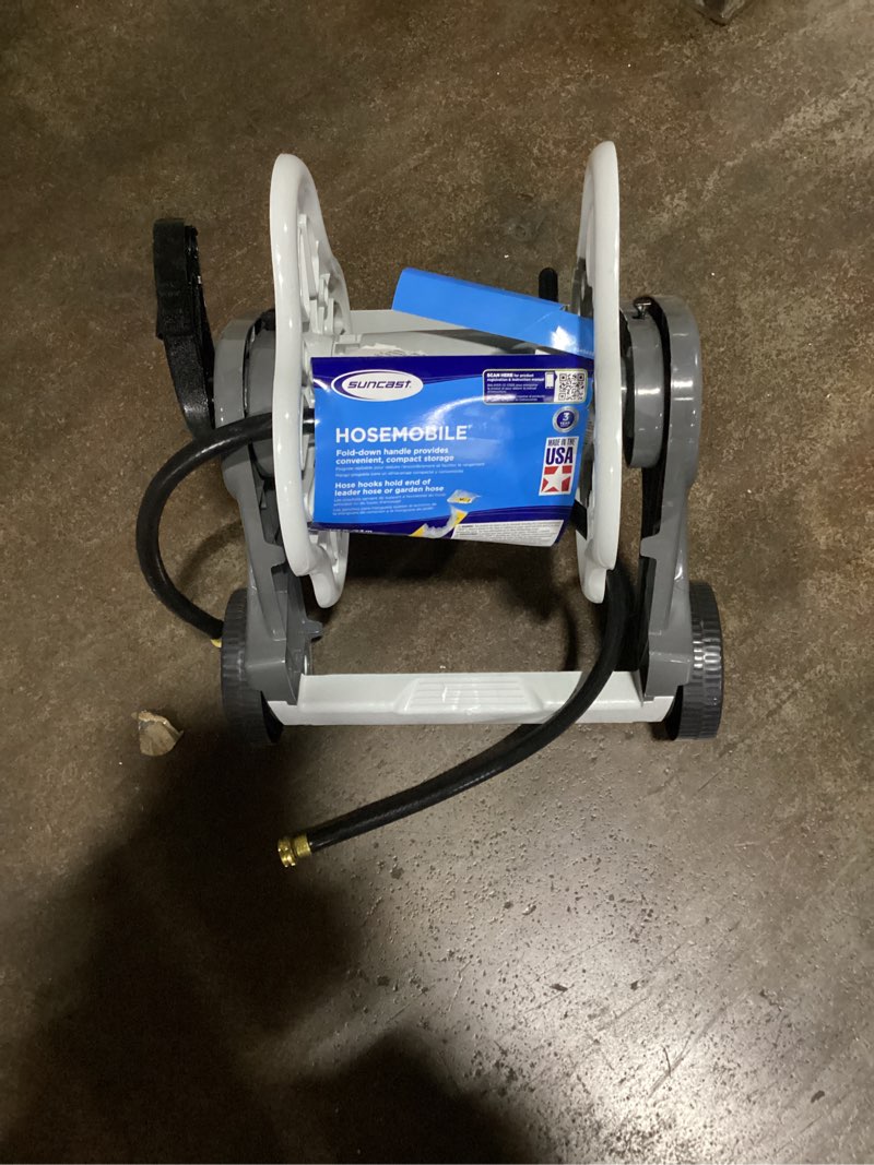 Condition photo showing Good Condition for (possibly incomplete)suncast hosemobile plastic 175-ft cart hose reel
